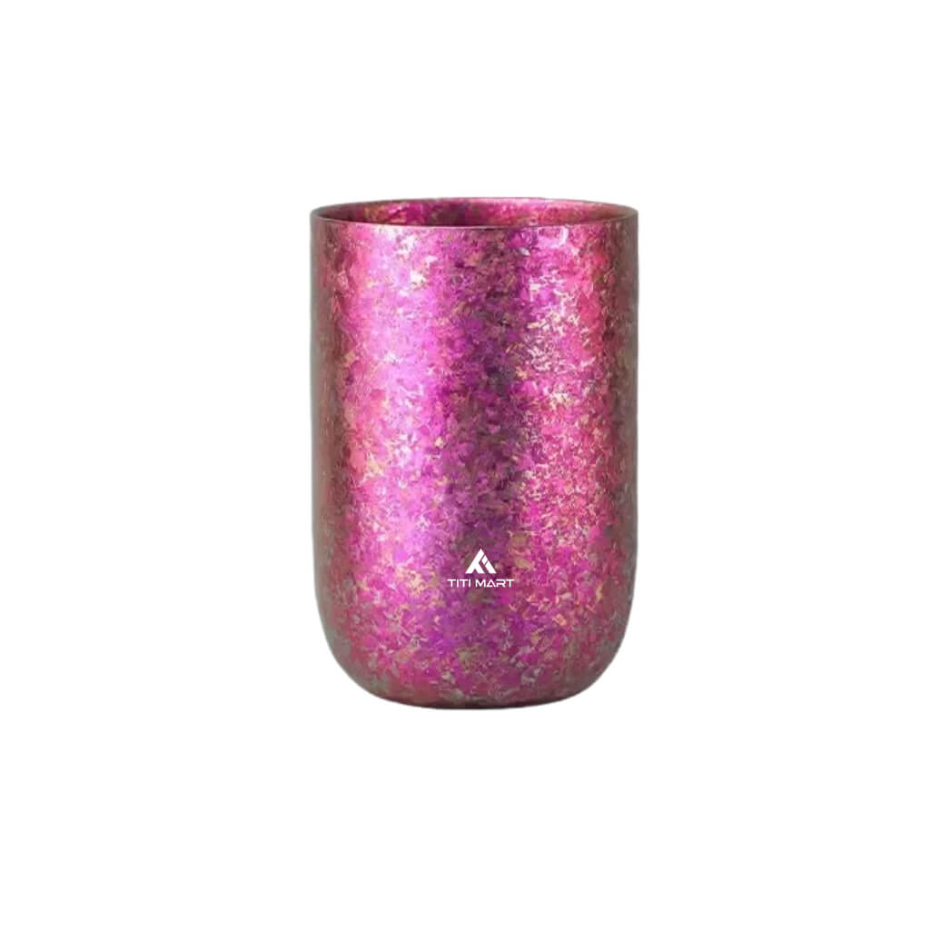 Pure titanium beer cup