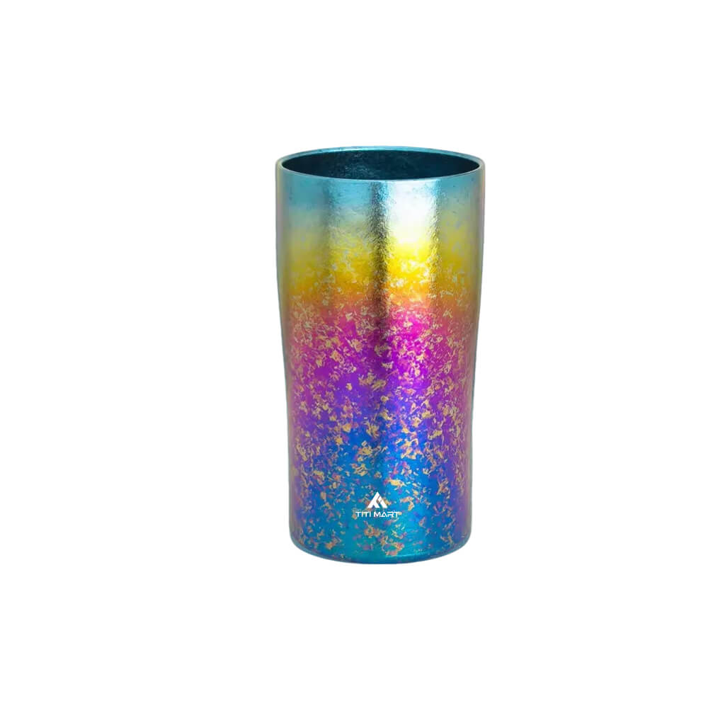 Double-wall insulated beer mug