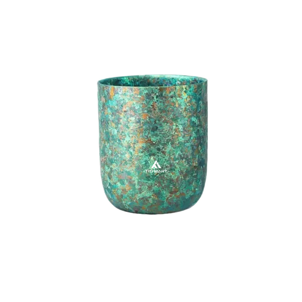 Pure titanium beer cup