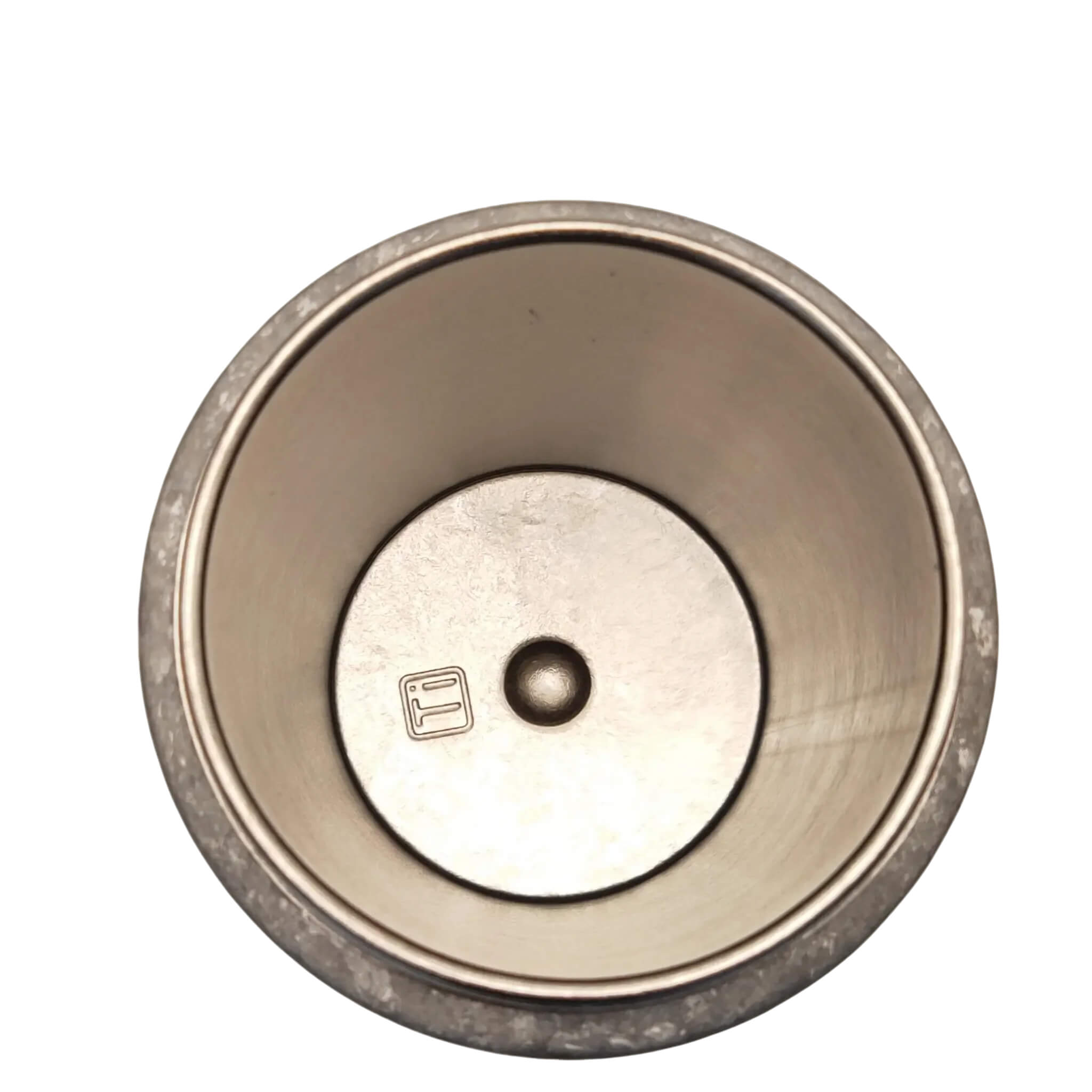 Pure titanium insulated coffee cup