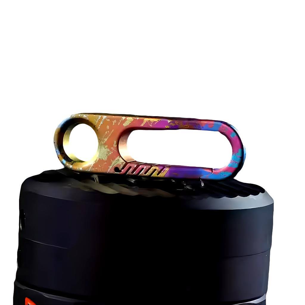 Pure Titanium Colorful Zipper lock