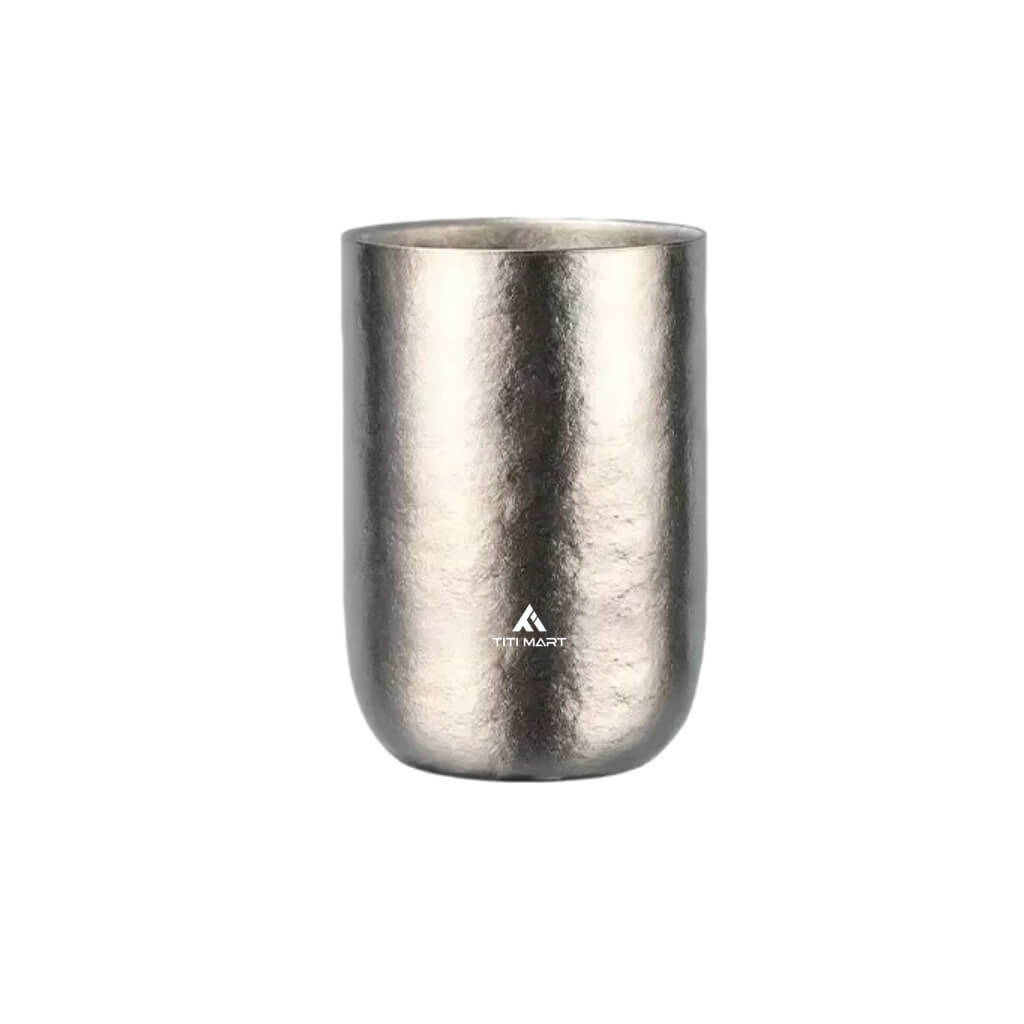 Pure titanium beer cup