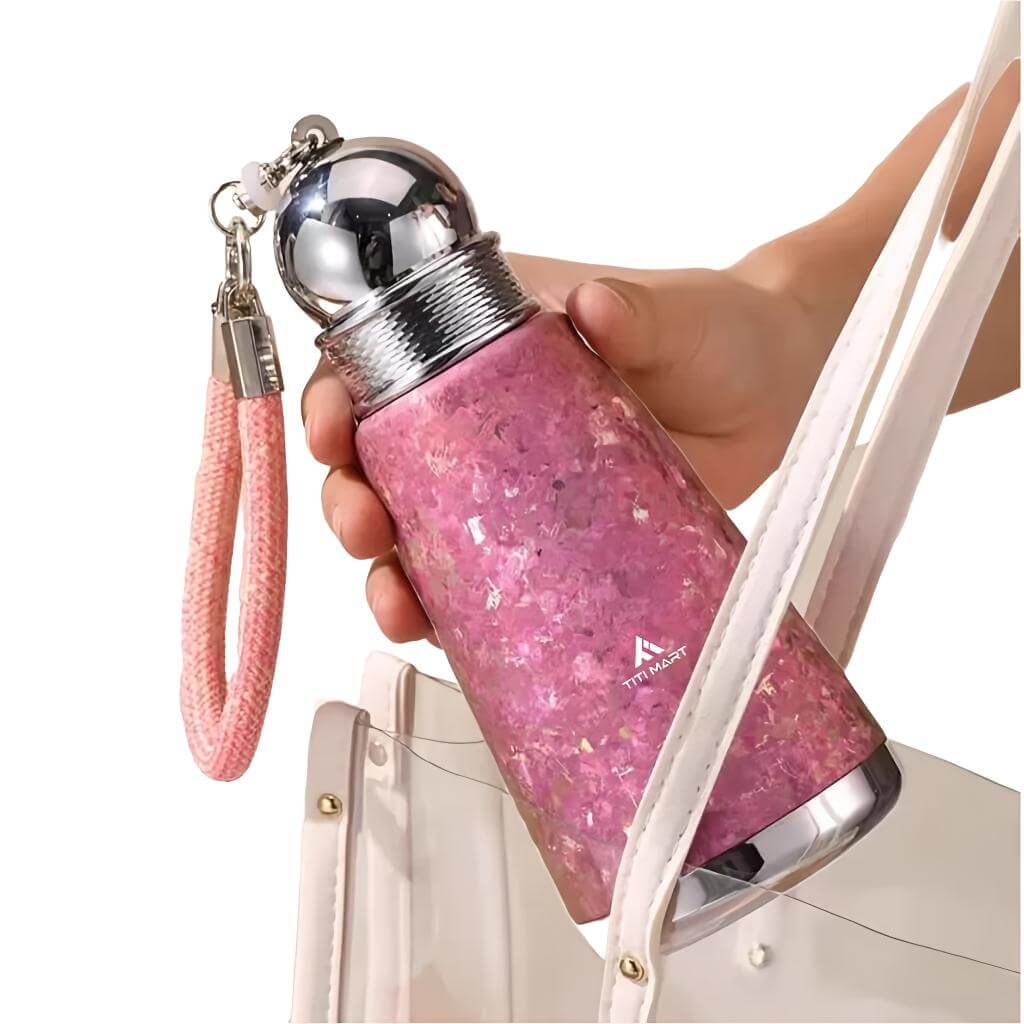 Titanium cute thermos cup