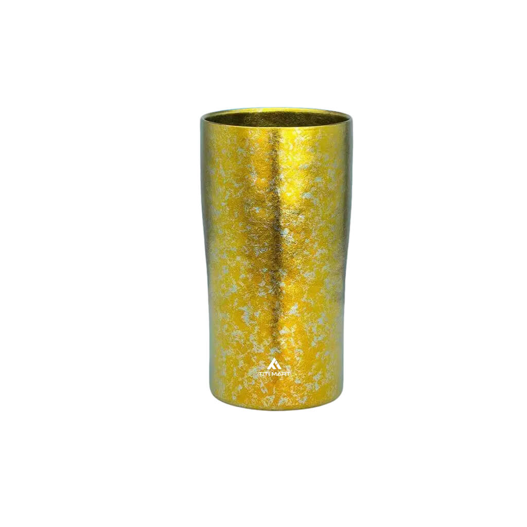 Double-wall insulated beer mug