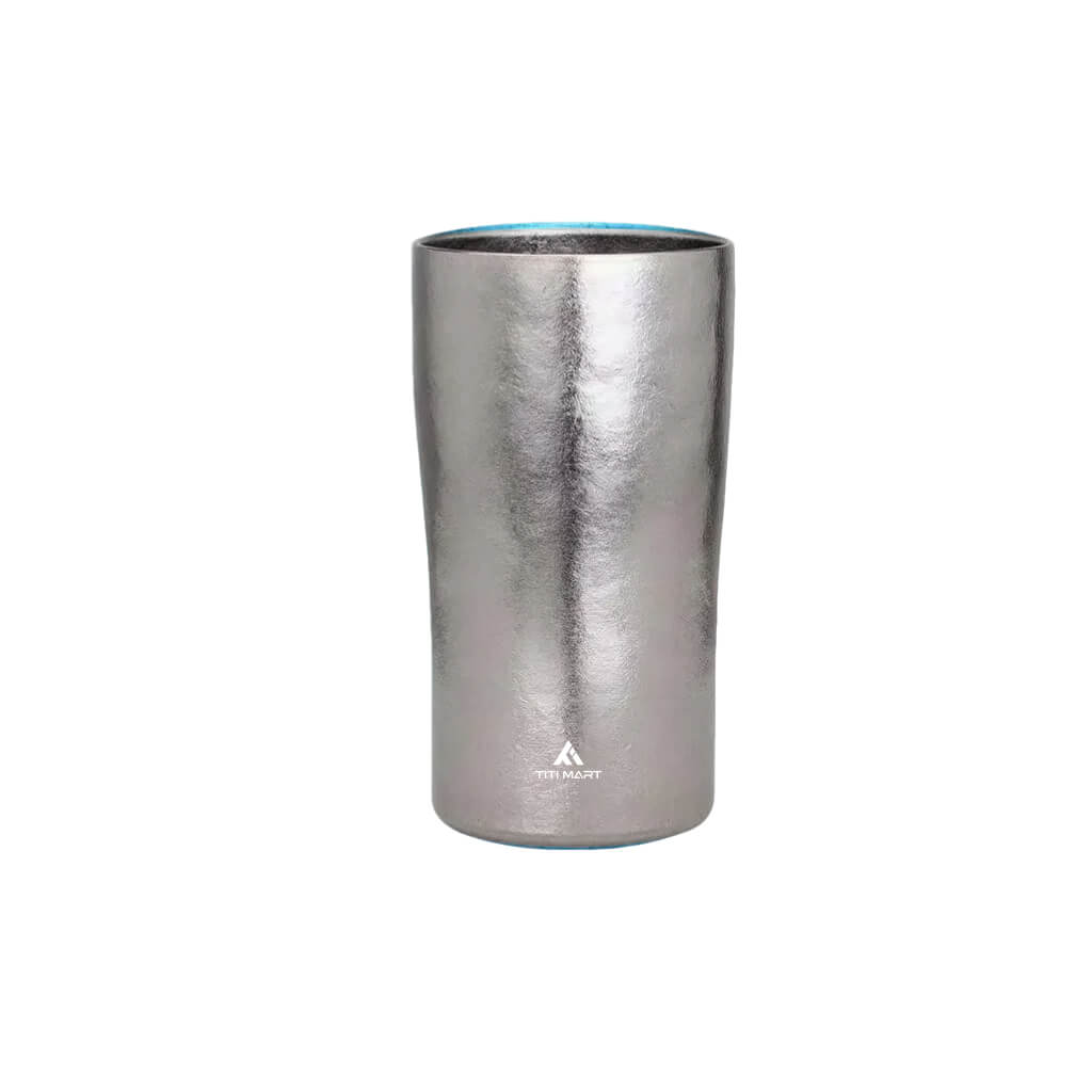 Double-wall insulated beer mug