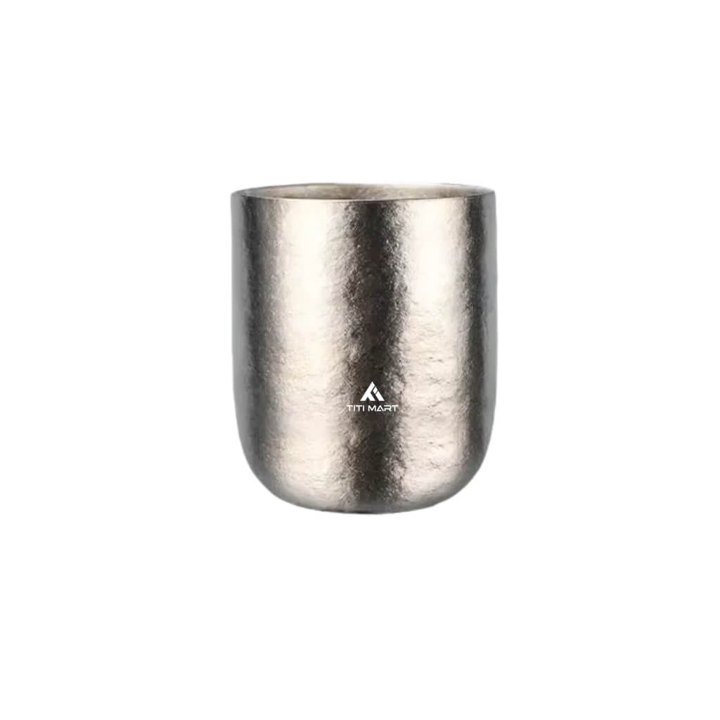 Pure titanium beer cup