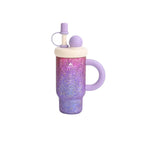 Large capacity pure titanium thermos cup