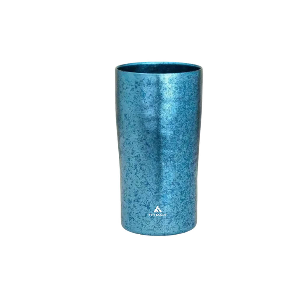 Double-wall insulated beer mug