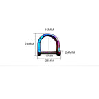 EDC titanium keyring